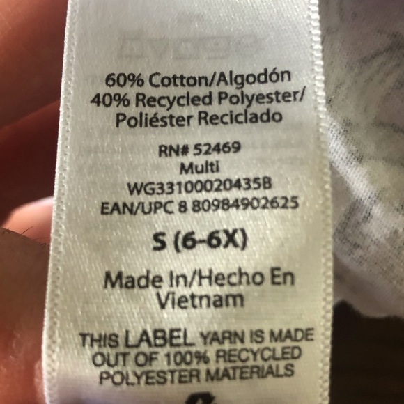 Wonder Nation pink unicorn dress with pockets in size S (6-6x) - Picture 5 of 5